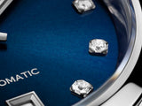 Buy Shop Tag Heuer Carrera Diamonds Blue Dial Silver Steel Strap Watch for Women - WBN2413.BA0621 USA Online