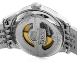 Buy Shop Tissot Le Locle Automatic Black Dial Silver Steel Strap Watch For Men - T41.1.483.53 USA Online