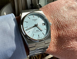 Buy Shop Tissot PRX Powermatic 80 Ice Blue Tiffany Dial Silver Steel Strap Watch for Men - T137.407.11.351.00 USA Online