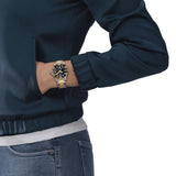 Buy Shop Tissot Seastar 1000 Black Dial Two Tone Steel Strap Watch For Men - T120.410.22.051.00 USA Online