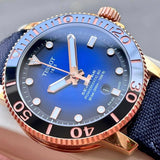 Buy Shop Tissot Seastar 1000 Powermatic 80 Blue Dial Blue Nylon Strap Watch for Men - T120.407.37.041.00 USA Online