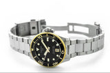 Buy Shop Tissot Seastar 1000 Black Dial Silver Steel Strap Watch For Men - T120.210.21.051.00 USA Online