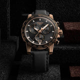 Buy Shop Tissot Supersport Chrono Black Dial Black Leather Strap Watch for Men - T125.617.36.051.00 USA Online