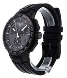 Buy Shop Tissot T Race Cycling Chronograph Black Dial Black Rubber Strap Watch For Men - T111.417.37.441.03 USA Online