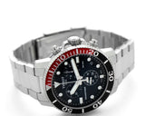 Buy Shop Tissot Seastar 1000 Chronograph Black Dial Silver Steel Strap Watch For Men - T120.417.11.051.01 USA Online