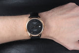 Buy Shop Tissot T Classic Le Locle Automatic Black Dial Black Leather Strap Watch For Men - T41.5.423.53 USA Online