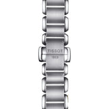 Buy Shop Tissot T Wave Black Dial Two Tone Steel Strap Watch For Women - T023.210.11.056.00 USA Online