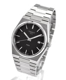 Buy Shop Tissot PRX Quartz Black Dial Silver Steel Strap Watch For Men - T137.410.11.051.00 USA Online