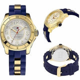 Buy Shop Tommy Hilfiger White Dial Two Tone Steel Strap Watch for Women - 1781307 USA Online
