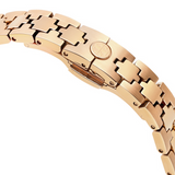 Buy Shop Tory Burch Reva Rose Gold Dial Rose Gold Steel Strap Watch for Women - TBW4043 USA Online