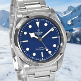 Buy Shop Tudor Black Bay Automatic Blue Dial Silver Steel Strap Watch for Men - M79540-0004 USA Online