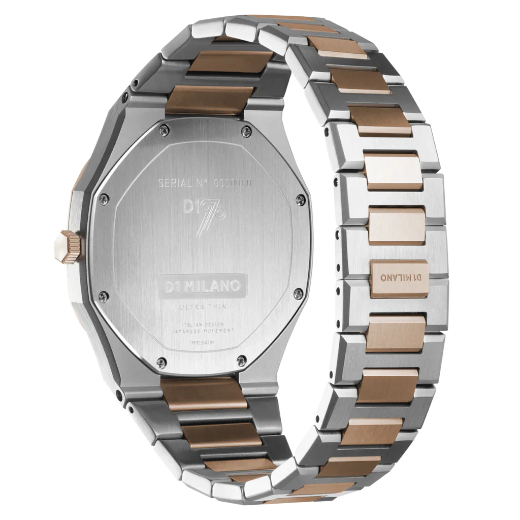 Buy Shop D1 Milano Ultra Thin Silver Dial Two Tone Strap Watch for Women - D1-UTBJ01 USA Online