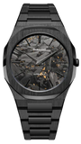 Buy Shop D1 Milano Ultra Thin Two Tone Black Steel Strap Watch for Men - D1-UTBJ31 USA Online