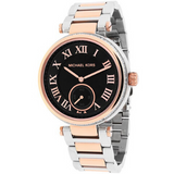 Buy Shop Michael Kors Skylar Black Dial Two Tone Steel Strap Watch for Women - MK5957 USA Online