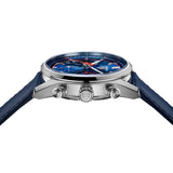 Buy Shop Tag Heuer Carrera Chronograph Blue Dial Blue Leather Strap Watch for Men - CBN201D.FC6543 USA Online