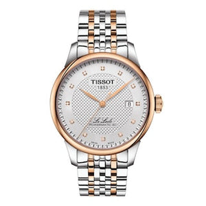 Buy Shop Tissot Le Locle Powermatic 80 Silver Dial Two Tone Steel Strap Watch For Men - T006.407.22.036.01 USA Online