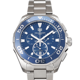 Buy Shop Tag Heuer Aquaracer Blue Dial Watch for Men - CAY111B.BA0927 USA Online