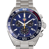 Buy Shop Tag Heuer Formula 1 Red Bull Racing Chronograph Blue Dial Silver Steel Strap Watch for Men - CAZ101AK.BA0842 USA Online