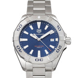 Buy Shop Tag Heuer Aquaracer Blue Dial Silver Steel Strap Watch for Men - WBD1112.BA0928 USA Online