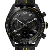 Buy Shop Tag Heuer Carrera x Porsche Automatic Chronograph Black Dial Black Nylon Strap Watch for Men - CBN2A1H.FC6512 USA Online