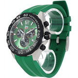 Buy Shop Tag Heuer Formula 1 Chronograph Green Dial Green Rubber Strap Watch for Men - CAZ101AP.FT8056 USA Online