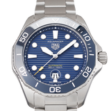 Buy Shop Tag Heuer Aquaracer Professional 300 Automatic Blue Dial Silver Steel Strap Watch for Men - WBP201B.BA0632 USA Online