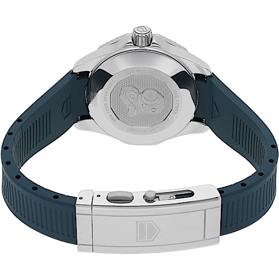 Buy Shop Tag Heuer Aquaracer Professional 300 Automatic Diamonds Green Dial Green Rubber Strap Watch for Women - WBP231G.FT6226 USA Online