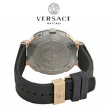 Buy Shop Versace V Extreme Chronograph Brown Tone Dial Black Rubber Strap Watch for Men - VCN030017 USA Online