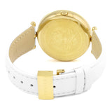 Buy Shop Versace Palazzo Empire White Dial White Leather Strap Watch for Women - VCO040017 USA Online