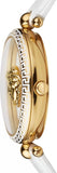 Buy Shop Versace Palazzo Empire White Dial White Leather Strap Watch for Women - VCO040017 USA Online
