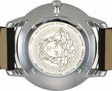 Buy Shop Versace V Urban Black Dial Black Leather Strap Watch for Men - VELQ00119 USA Online