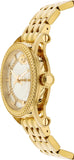 Versace Code Quartz Silver Dial Gold Steel Strap Watch For Men - VEPO00420