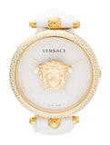 Buy Shop Versace Palazzo Empire White Dial White Leather Strap Watch for Women - VCO040017 USA Online