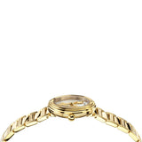 Buy Shop Versace Mini Virtus Quartz White Dial Gold Steel Strap Watch For Men - VET300221 USA Online