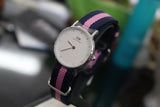 Buy Shop Daniel Wellington Classy Winchester White Dial Two Tone NATO Strap Watch For Women - DW00100073 USA Online