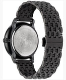 Buy Shop Versace Palazzo Empire Quartz Black Dial Black Steel Strap Watch For Men - VEDB00518 USA Online