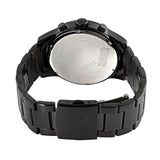 Guess Atlas Chronograph Black Dial Black Steel Strap Watch For Men - W0668G5