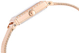 Buy Shop Guess Highline Off White Dial Rose Gold Stainless Steel Mesh Strap Watch For Women - W0826L3 USA Online