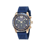 Buy Shop Guess Fleet Blue Dial Blue Rubber Strap Watch for Men - W0971G3 USA Online
