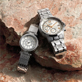 Buy Shop Guess Muse Quartz White Dial Silver Steel Strap Watch For Women - W1008l1 USA Online