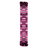 Guess Vanity Analog Purple Dial Purple Steel Strap Watch For Women - W1029L4