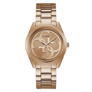 Buy Shop Guess G-Twist Rose Gold Dial Rose Gold Steel Strap Watch for Women - W1082L3 USA Online