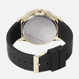 Buy Shop Guess Swirl Quartz Black Dial Black Silicone Strap Watch for Women - W1096L3 USA Online