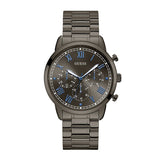 Buy Shop Guess Hendrix Chronograph Gunmetal Dial Gunmetal Steel Strap Watch for Men - W1309G3 USA Online
