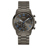 Buy Shop Guess Hendrix Chronograph Gunmetal Dial Gunmetal Steel Strap Watch for Men - W1309G3 USA Online