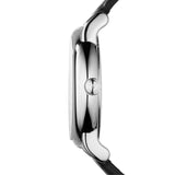 Buy Shop Emporio Armani Classic Quartz Black Dial Black Leather Strap Watch For Men - AR1692 USA Online
