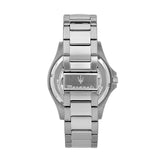 Buy Shop Maserati SFIDA Chronograph Black Dial Silver Steel Strap Watch For Men - R8853140005 USA Online