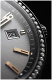 Tag Heuer Carrera Quartz 39mm Diamond Anthracite Dial Black Leather Strap Watch for Women - WAR1115.FC6392