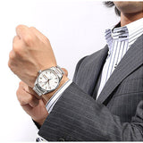 Buy Shop Tag Heuer Carrera Calibre 5 White Dial Silver Steel Strap Watch for Men - WAR201D.BA0723 USA Online
