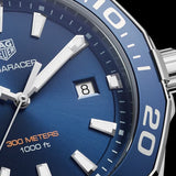 Buy Shop Tag Heuer Aquaracer Blue Dial Watch for Men - WAY101C.BA0746 USA Online